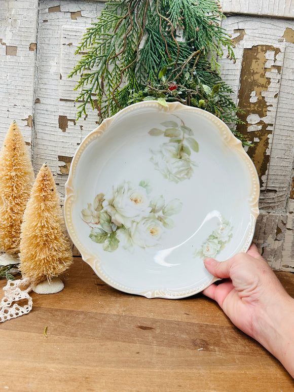 GERMANY VINTAGE FLORAL PLATE #2