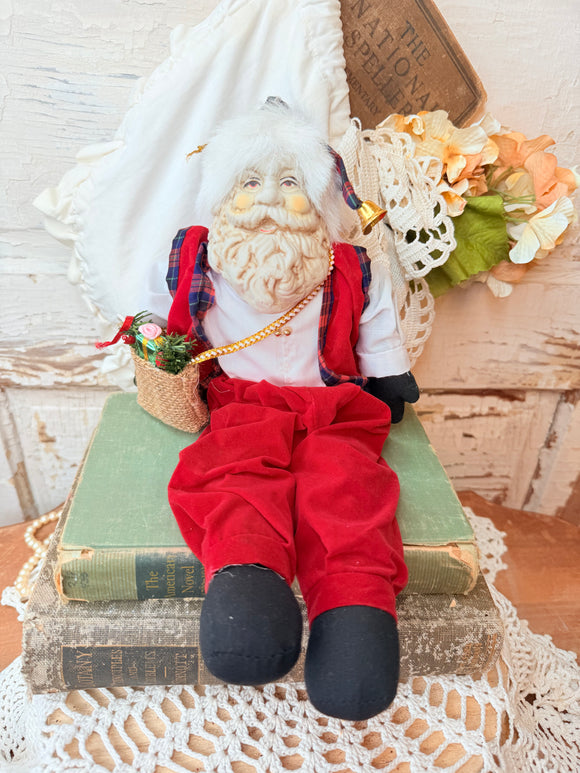 VINTAGE SANTA LARGE STATUETTE