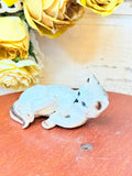 VINTAGE CAT STATUETTE - LAYING DOWN