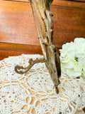 ANTIQUE 1920S BRASS OVAL RARE ROCOCO VICTORIAN FRAME #2