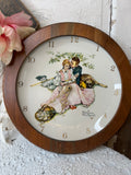 VINTAGE VICTORIAN STYLE  GORHAM PLATE CLOCK RARE