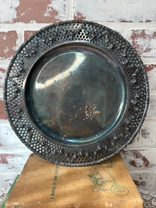 SILVER LATTICE DETAILED LARGE PLATE