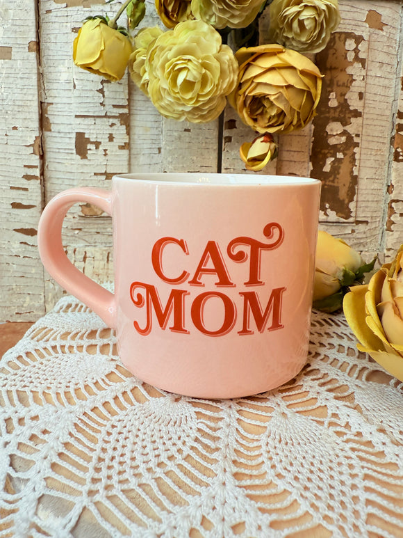 “CAT MOM” MUG