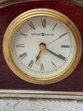 VINTAGE HOWARD MILLER WOOD CLOCK DECOR