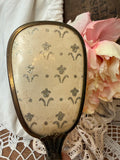 VINTAGE AMAZING FLORAL HAIRBRUSH