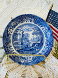 MADE IN ITALY SPODE BLUE AND WHITE TOILE STYLE ITALY BOWL