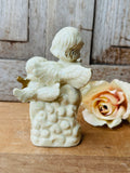 PEARLESCENT ANGELS VINTAGE STATUETTE