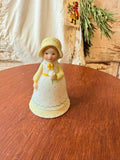 VINTAGE BELL - YELLOW FLORAL GIRL