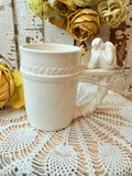 ORNATE VINTAGE ANGEL ON HANDLE MUG - 2 AVAILABLE