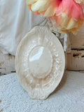 VINTAGE IRONSTONE ORNATE OVAL PLATE