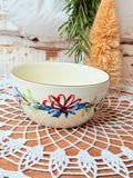 VINTAGE LENOX RIBBON WINTER GREETINGS BOWL