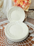 VINTAGE SET OF 4 IRONSTONE LUNCH PLATES