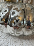 XL MERCURY GLASS PUMPKIN