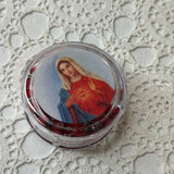 VINTAGE ROSE SCENTED HOLY LAND ROSARY #2