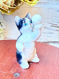 VINTAGE CAT STATUETTE - BALL