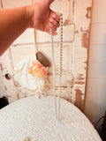 VINTAGE KNOTTED PEARL NECKLACE - 2 AVAILABLE