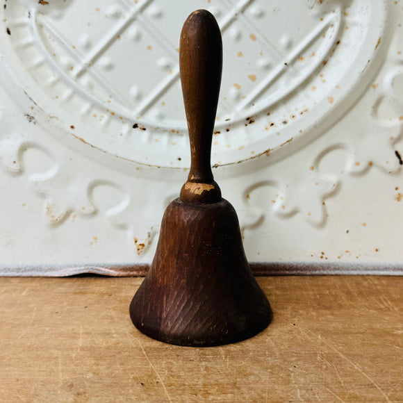 ANTIQUE WOODEN BELL