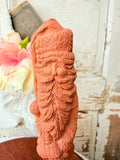 TERRACOTTA PRIMITIVE SANTA STATUETTE - 3 AVAILABLE