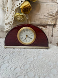 VINTAGE HOWARD MILLER WOOD CLOCK DECOR