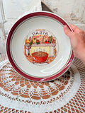 VINTAGE ITALY PASTA BOWL