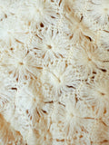 ANTIQUE HANDMADE TASSEL COZY SHAWL BLANKET