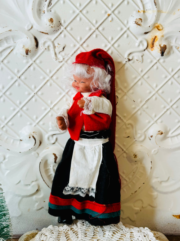 VINTAGE MRS CLAUS CHRISTMAS DOLL