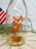 DAISY DAIRY ANTIQUE MILK BOTTLE - 2 AVAILABLE