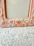 VINTAGE TERRA COTTA FLORAL FRAME