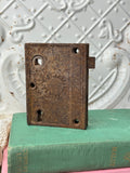 RUSTY CRUSTY ARCHITECTURAL SALVAGE LOCK DECOR