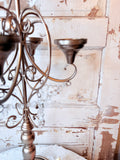 VINTAGE ORNATE TALL CANDELABRA