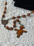 VINTAGE ROSARY - UNIQUE CROSS - 2 AVAILABLE