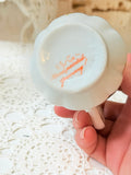VINTAGE PAIR OF GERMANY FLORAL PORCELAIN CUPS - 2 SETS AVAILABLE