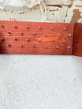 VINTAGE WOODEN SPOOL HOLDER