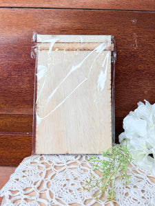DIY SET OF WOOD BOARD EASELS