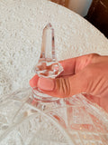 VINTAGE CRYSTAL AMAZING DISH AND LID