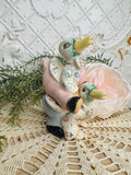 RARE JAPAN STORK BABY DUCK SALT AND PEPPER SHAKERS VINTAGE