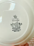 VINTAGE SET OF 4 IRONSTONE LUNCH PLATES