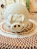VINTAGE PIG COOKIE JAR - CUTE!