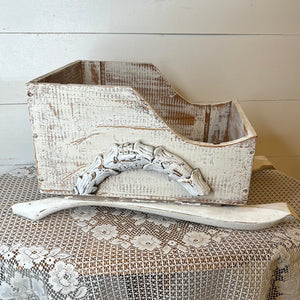 SHABBY CHIC SLEIGH LARGE