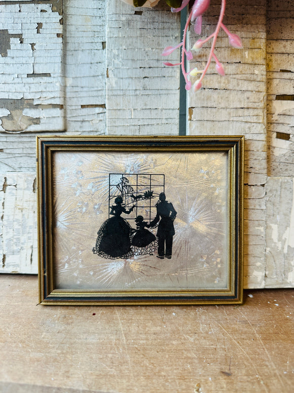VICTORIAN SILHOUETTE ART
