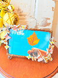 ENAMELED BUTTERFLY FRAME