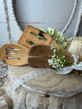 VINTAGE WOODEN KITCHEN UTENSIL SET - “IVY”