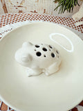 VINTAGE FLOWER FROG DECOR