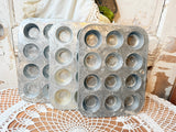 VINTAGE SET OF 3 MIRRO MUFFIN TINS