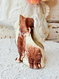 VINTAGE CAT MARBLE JAR PLANTER