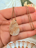 VINTAGE TEARDROP NECKLACE
