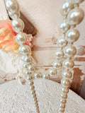 VINTAGE KNOTTED PEARL NECKLACE - 2 AVAILABLE
