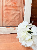 CHIPPY VINTAGE FRAMED TERRACOTTA TILE DECOR