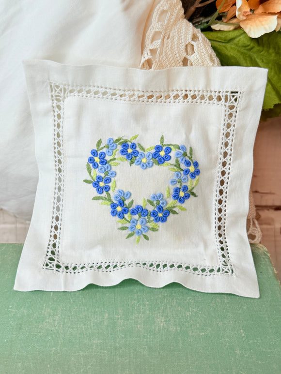 HANDCRAFTED VINTAGE HANKIE SACHET