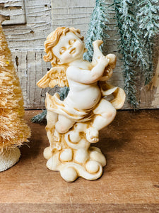 VINTAGE CHERUB ANGEL BABY - AURORA